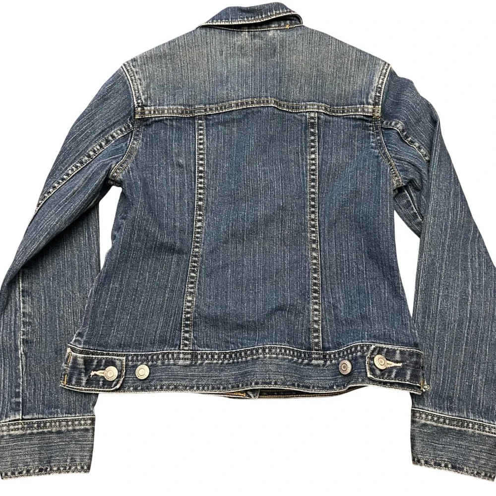 Gap Denim Jacket Kids XL Blue Medium Wash Excellent‎ Trucker Jean Jacket RN54023